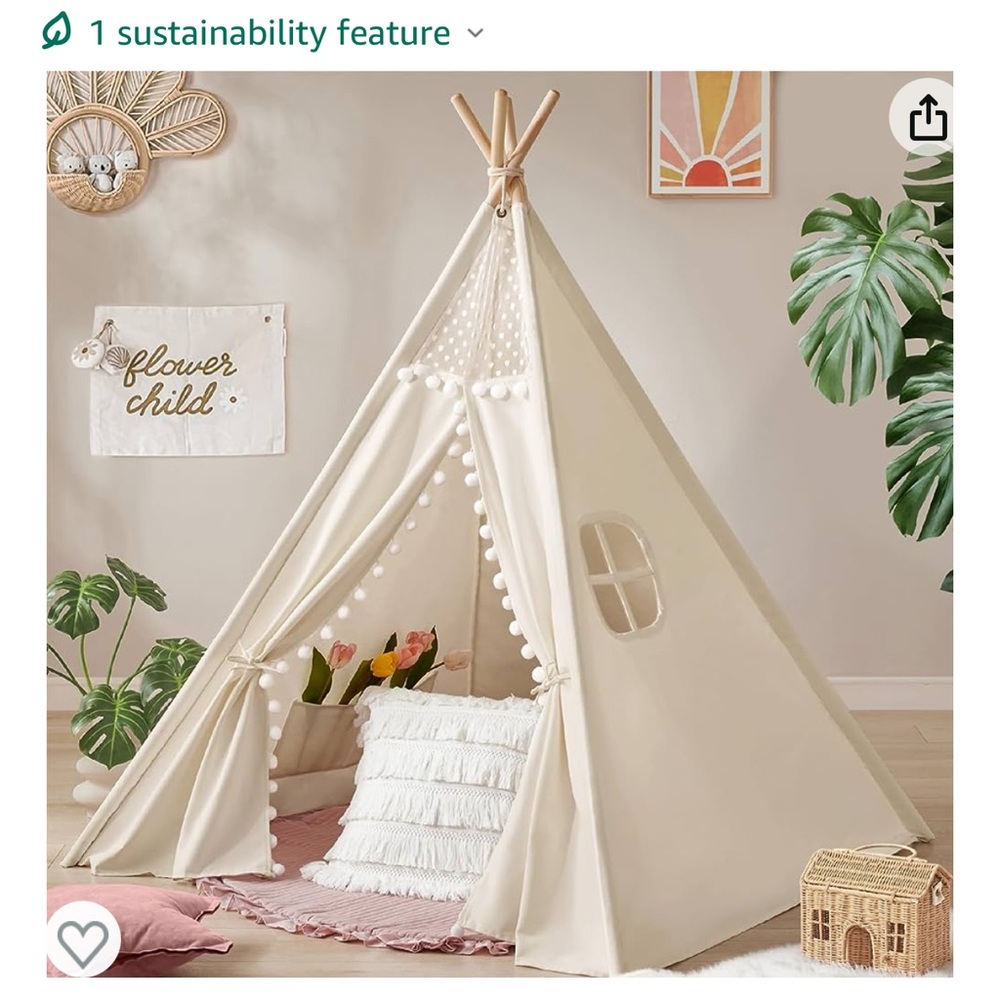 Indoor kids tent